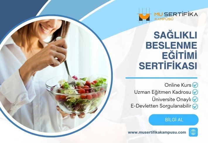 Sağlıklı Beslenme Eğitimi Sertifika Programı